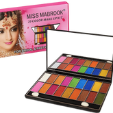 Miss Mababrook 20 Color Glitter Eyeshadow Palette